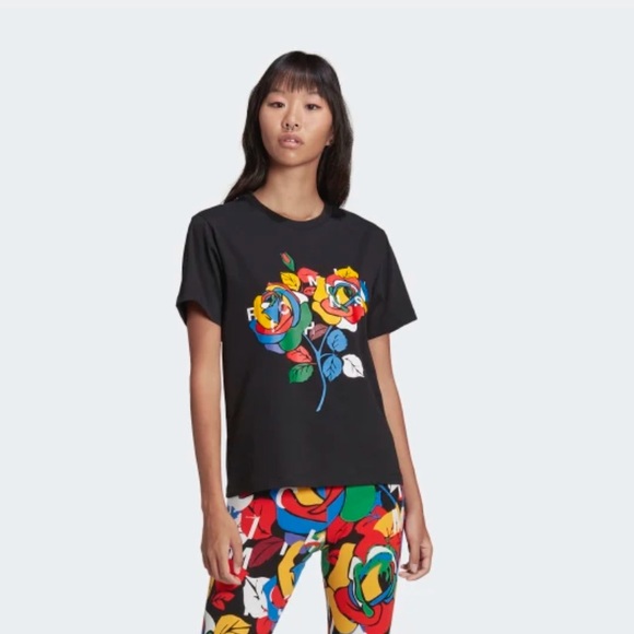 ❤️ ADIDAS ❤️ Limited Edition Rich Mnisi Rose Tee - Picture 14 of 14